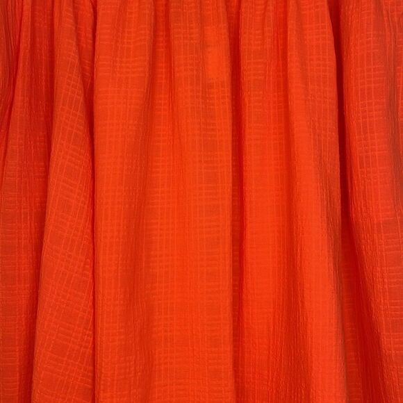 Crinkle Gauze Hi-Low Midi Skirt - Picture 3 of 5